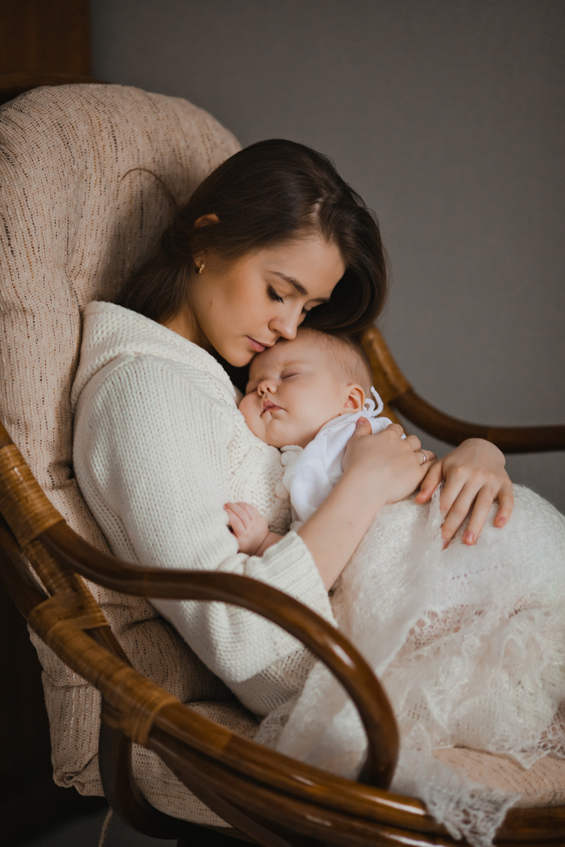 mother with baby